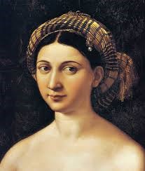 la fornarina volto