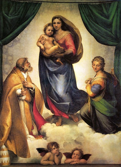 madonna sistina quadro