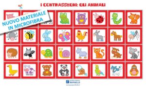 Contrassegni in microfibra