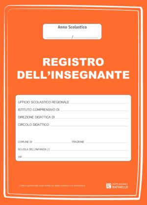 Registro dell'insegnante - Scuola dell'infanzia